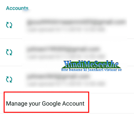 Google Account Language Change